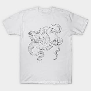 Dragon which strangle a snake T-Shirt